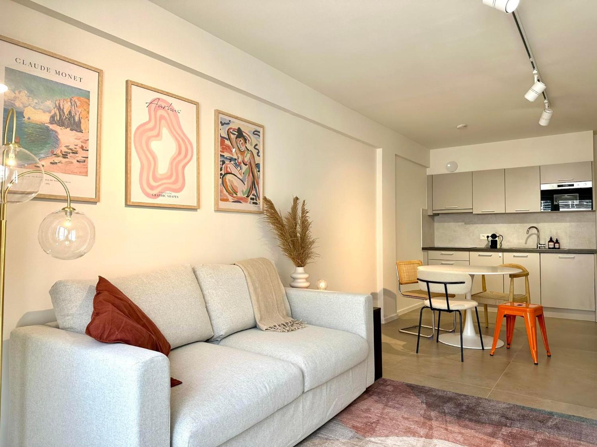 Studio F - 2 Personen - Op 250M Van De Zee Ostenda Esterno foto